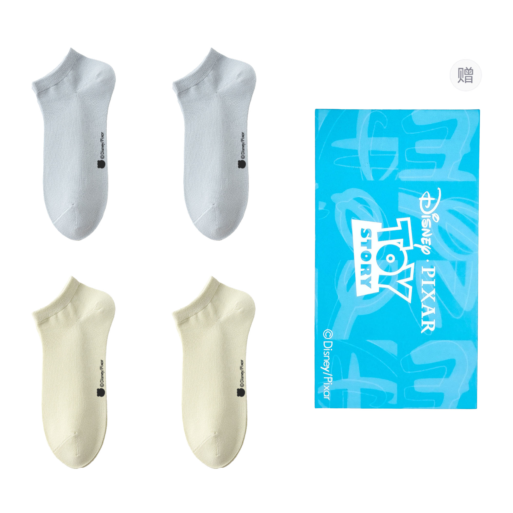 

Женские носки щиколотка Shopping Bag 4 Pack Disney, синий/зеленый