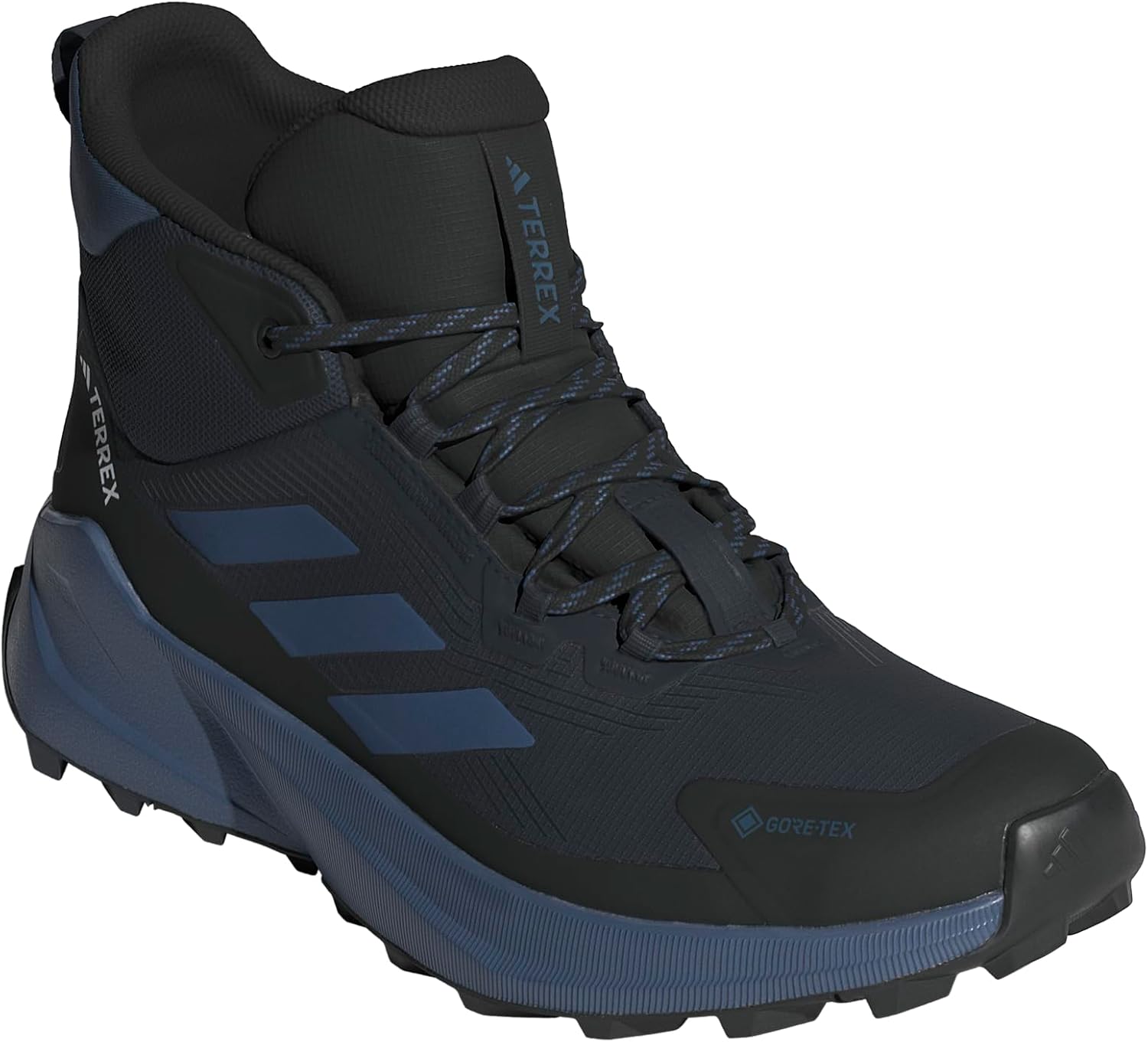 Мужские походные ботинки Adidas Terrex Trailmaker 2.0 Mid Top с Gore-tex, черный — фото 2
