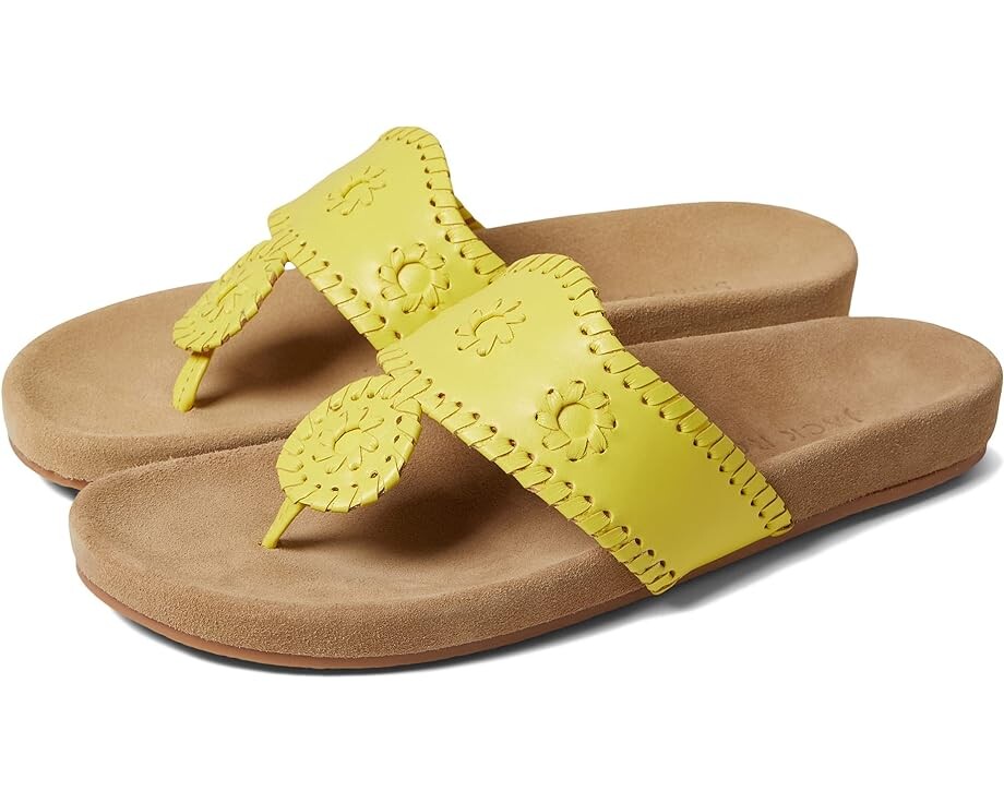 

Сандалии Jack Rogers Jacks Comfort Sandal, цвет Lemon/Lemon