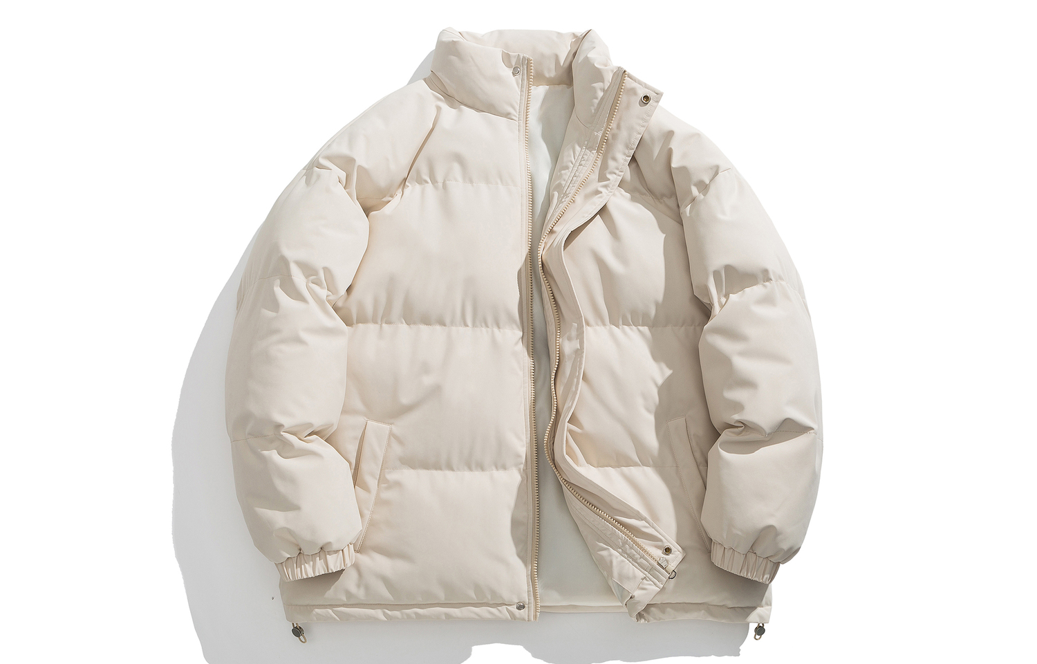 

WARRIOR Пуховик Unisex, Ecru[Windproof Placket Upgraded]