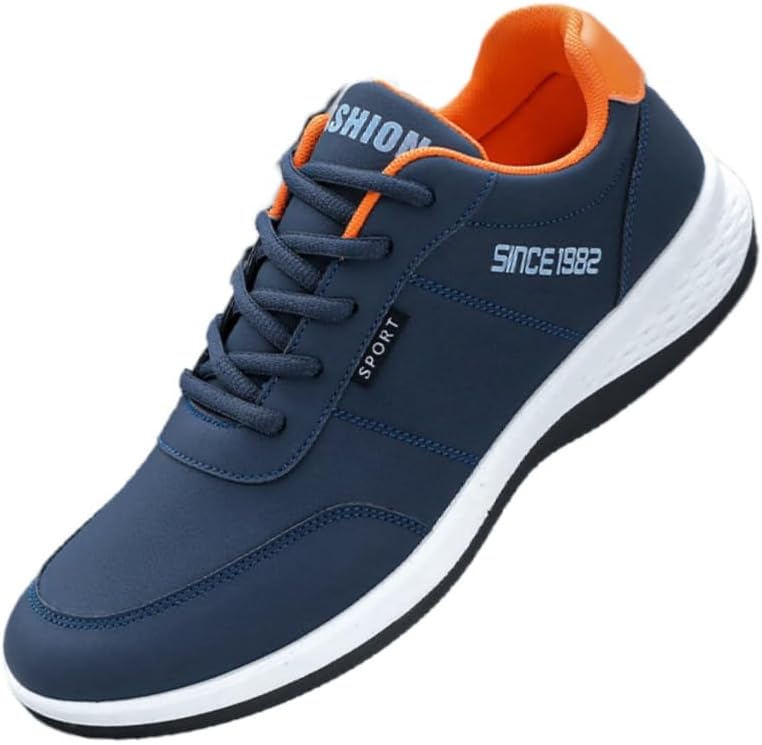 

Мужские спортивные кроссовки большого размера, дышащий сетчатый материал, противоскользящая резиновая подошва, подходят для активного отдыха, ежедневного использования и бега Clolinde, синий