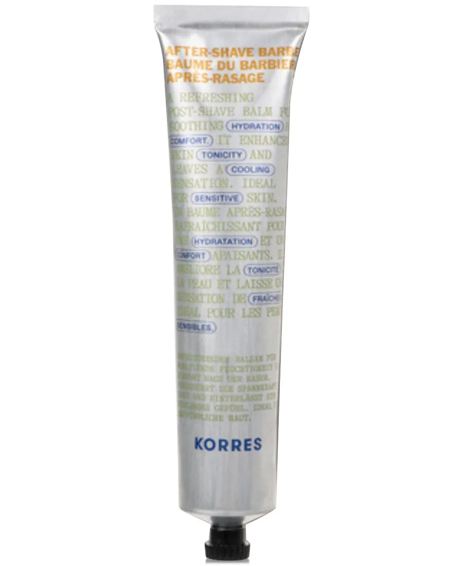 KORRES Бальзам после бритья Athenian Grooming Barber's After-Shave Comfort Balm, 4.23 унции