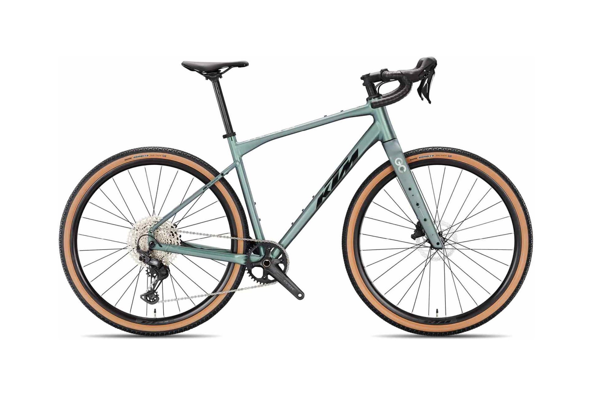 

Гравийный велосипед Ktm Gravelator 15 - 28 дюймов - diamant - 2026, türkis | bright teal matt/black glossy/silver