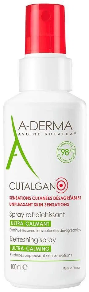 Освежающий спрей A-Derma Cutalgan 100 мл Derma E