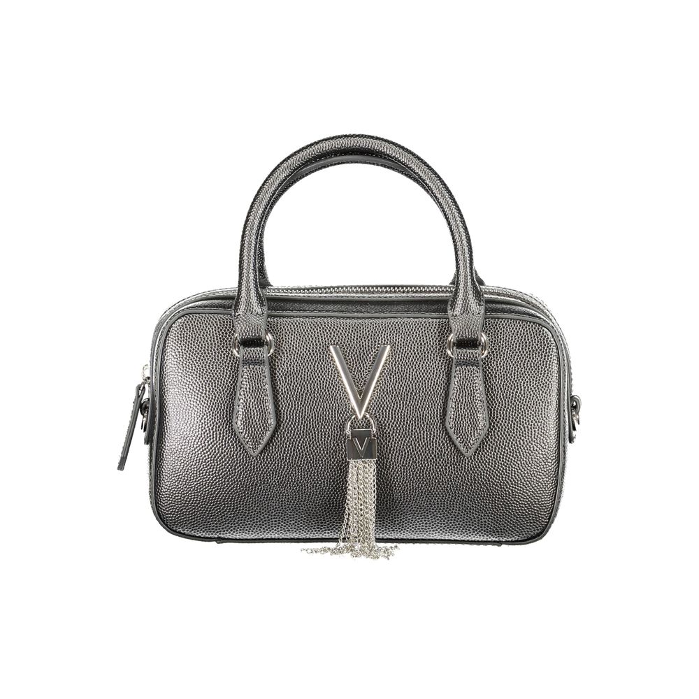

Серебряная полиэтиленовая женская сумка Valentino Bags