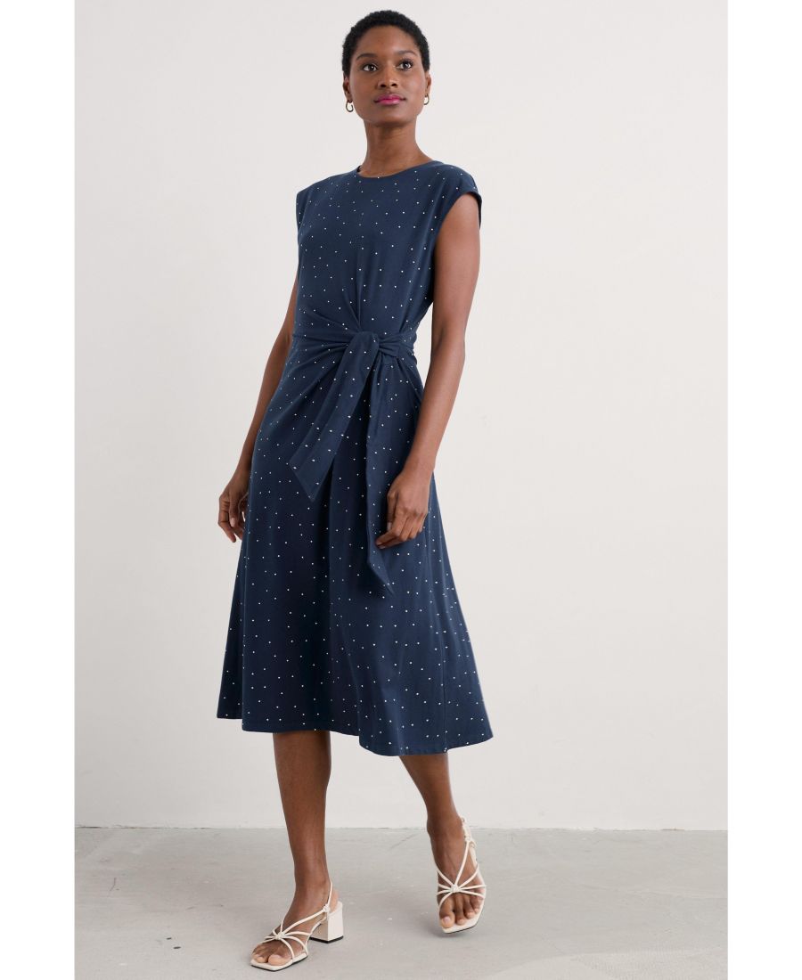 

Женское платье для тюнинга Seasalt Cornwall, Dotty speckle maritime