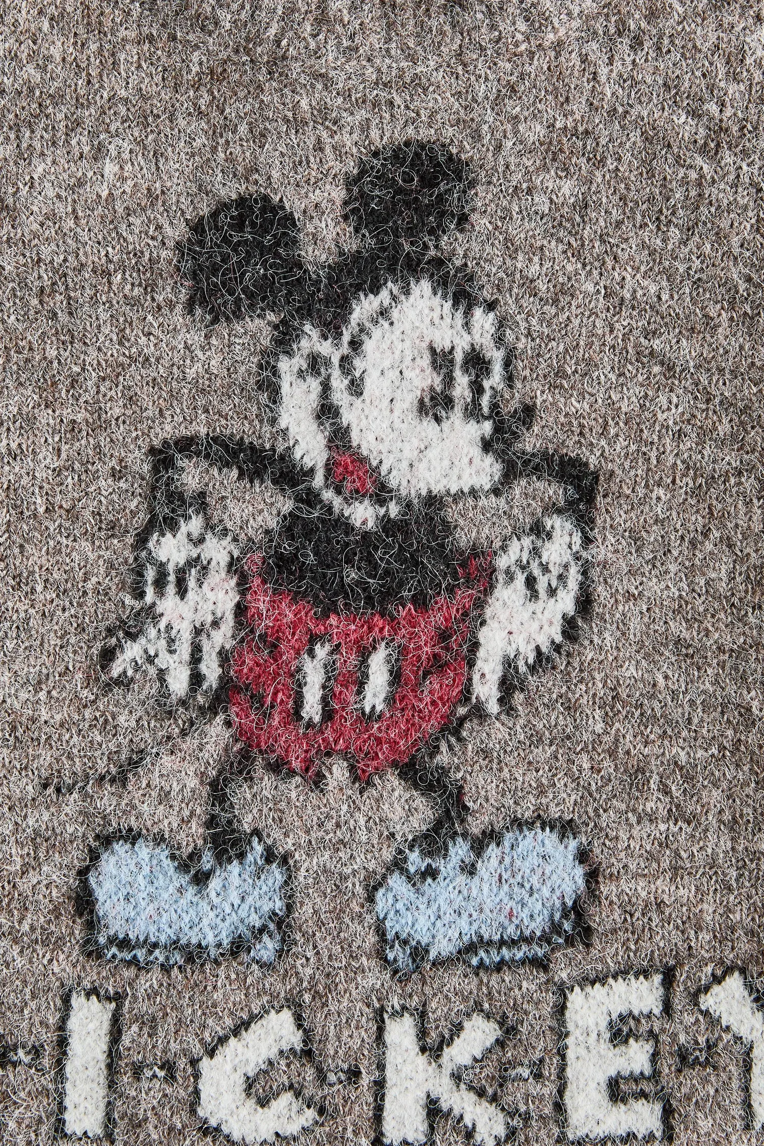Детский свитер с микки маусом ©disney Zara, коричневый — фото 4