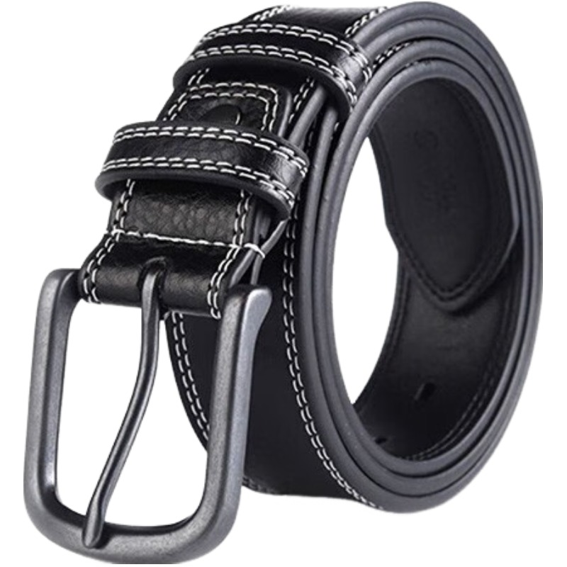 

Студенческий военный ремень Hong Kong Chic из сплава и кожи унисекс ширина 3,8 см WARRIOR