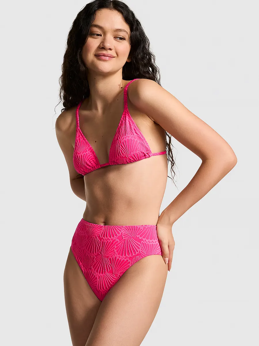 

Низ бикини Cheeky с высокой талией Pink, розовый