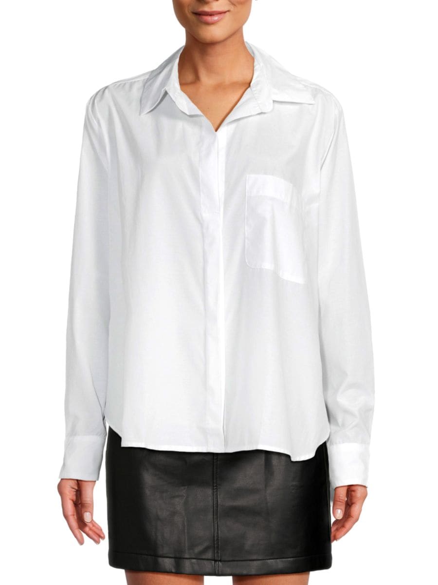 

Однотонная рубашка French Connection, цвет Linen White