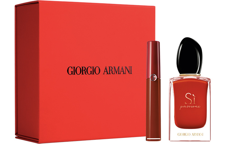 

GIORGIO ARMANI Набор духов с помадой Beloved Red Lipstick Box Perfume EDP #405+30мл/#405+50мл