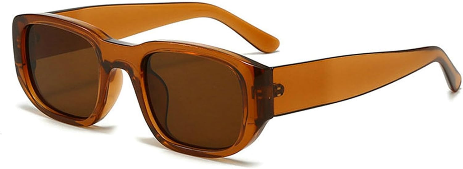 

Willochra Модные уникальные маленькие квадратные солнцезащитные очки для женщин в стиле ретро, ​​дизайнерские круглые, трендовые мужские панк-солнцезащитные очки зеленого цвета UV400, C3