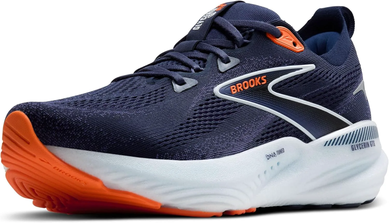 

Мужские беговые кроссовки Brooks Glycerin GTS 22 с поддержкой, синий/оранжевый