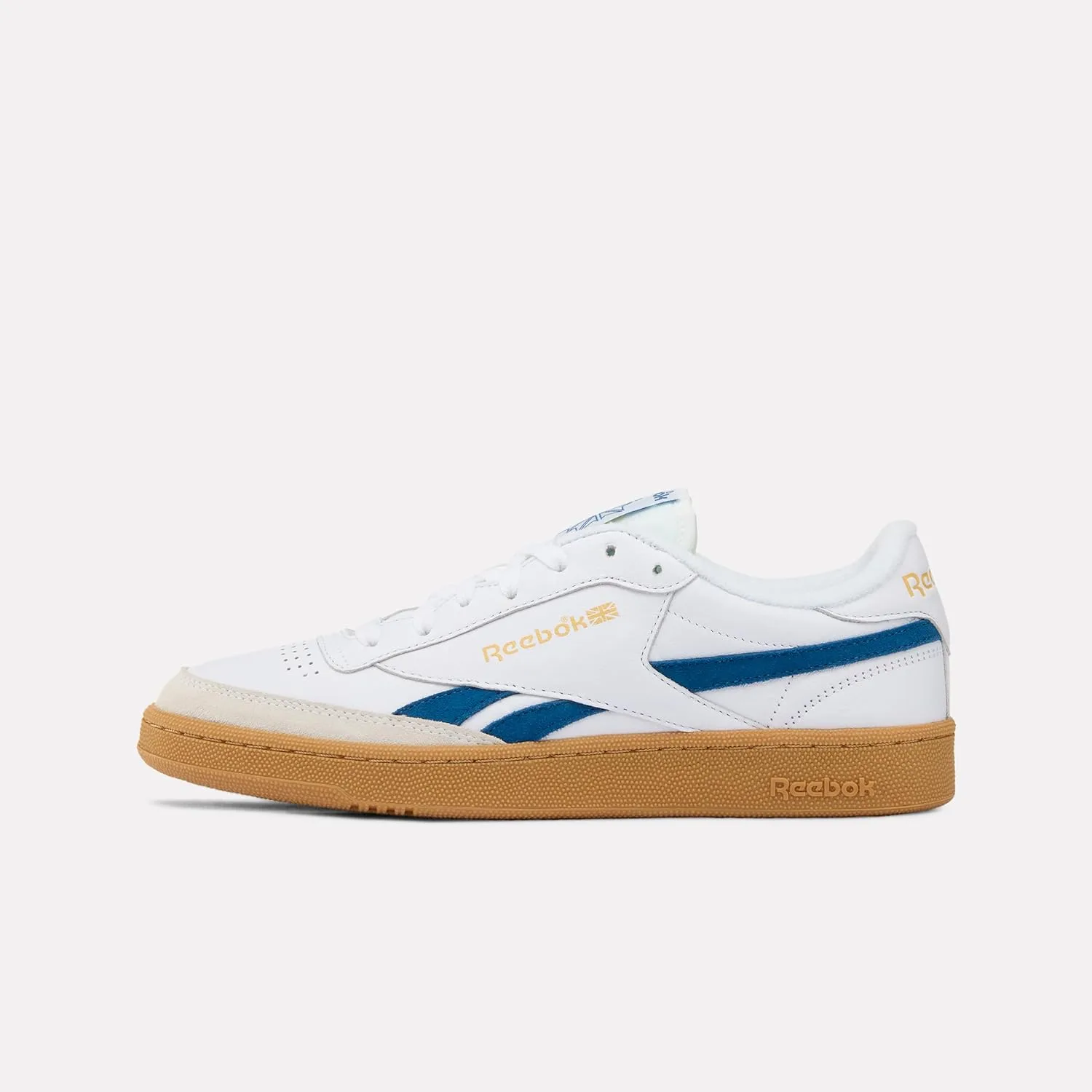 Кроссовки Reebok Unisex Club C Revenge Vintage, белый/голубой — фото 3