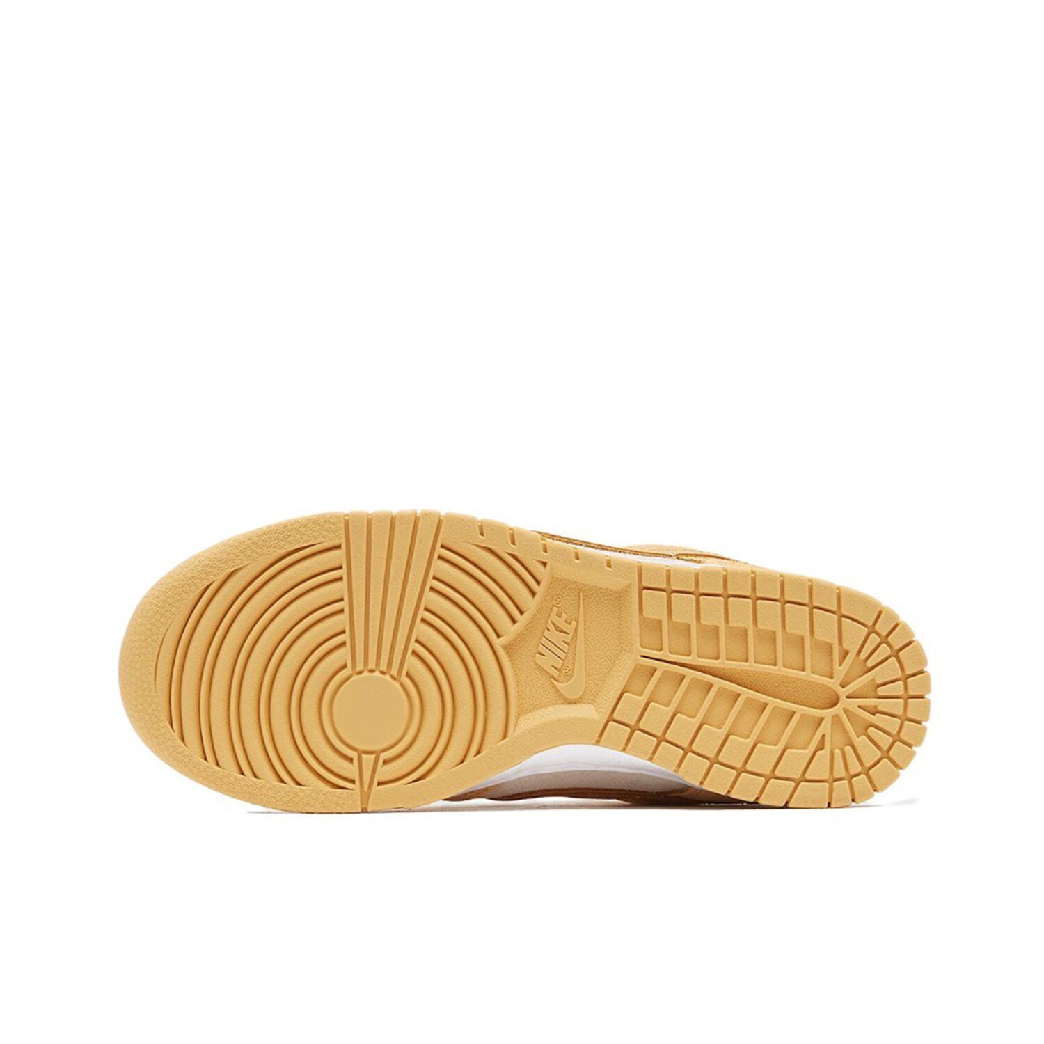 

Кроссовки Nike Dunk Skateboard Shoes Women's Low-Top White Yellow