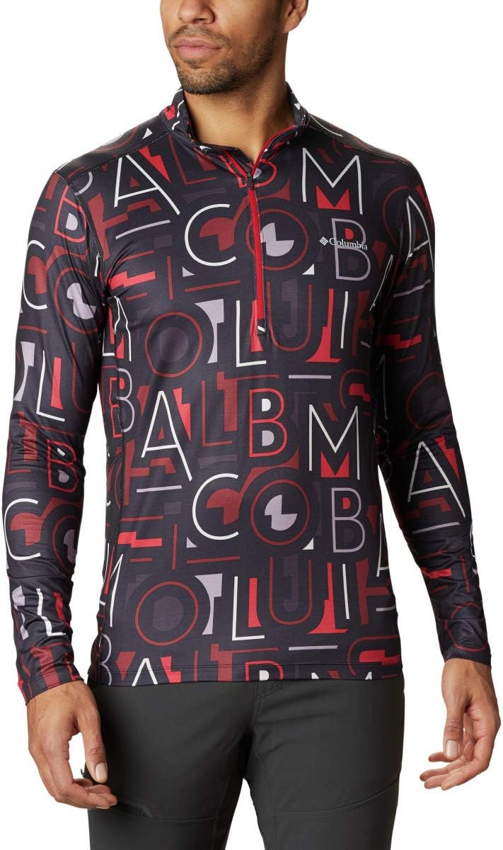 

Columbia Мужская зимняя куртка Power Half Zip, Black/Multi Typo, Черный, Columbia Мужская зимняя куртка Power Half Zip, Black/Multi Typo