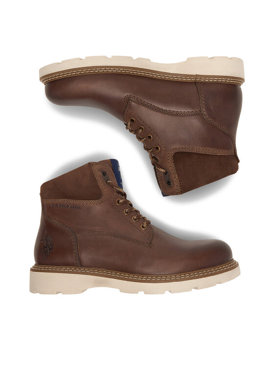 Туфли на шнуровке EO-PATRIZ001M/EL1 U.S. Polo Assn., коричневый — фото 4