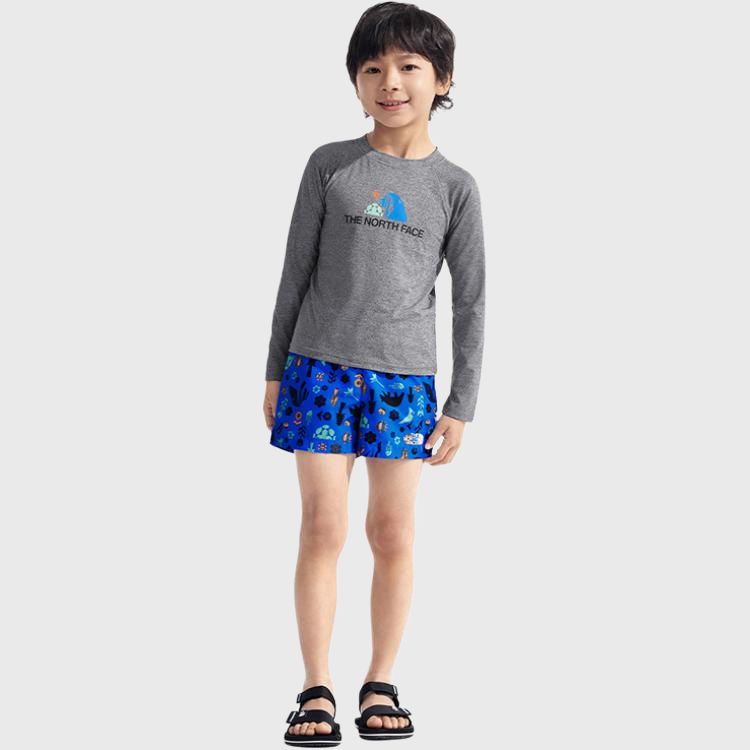 THE NORTH FACE Спортивный костюм Casual 2 предмета серый для детей 3-7 лет — фото 4