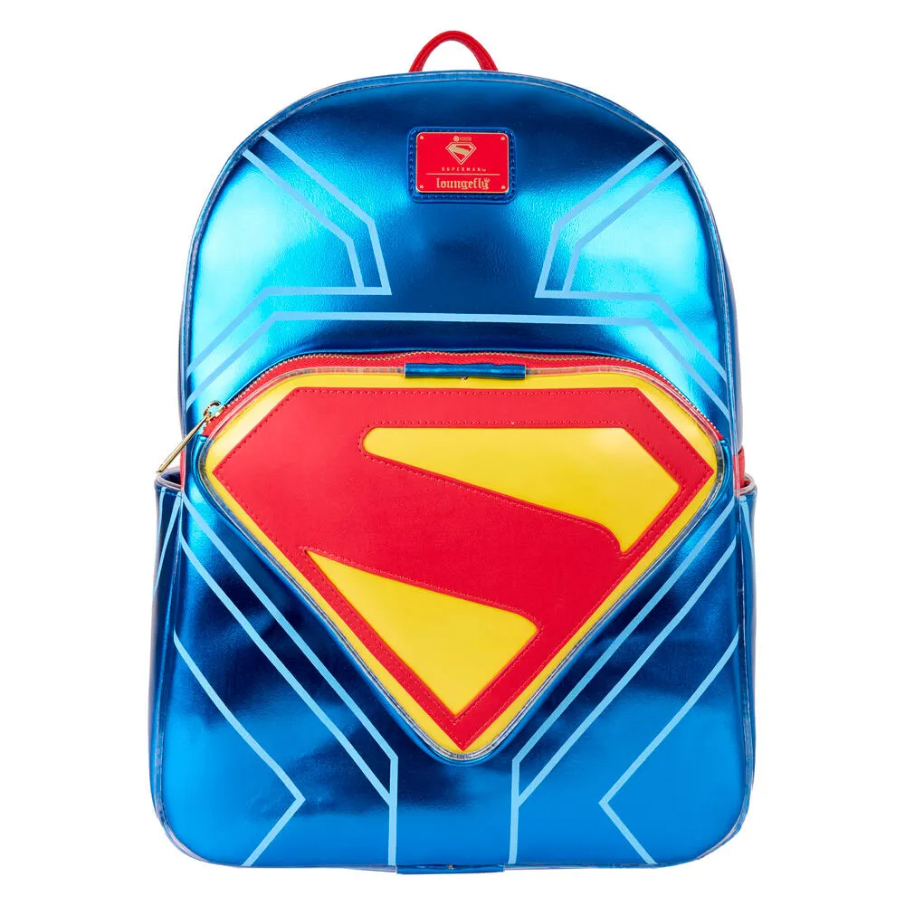 

Рюкзак Loungefly Superman Dc Comics 43 cm, синий