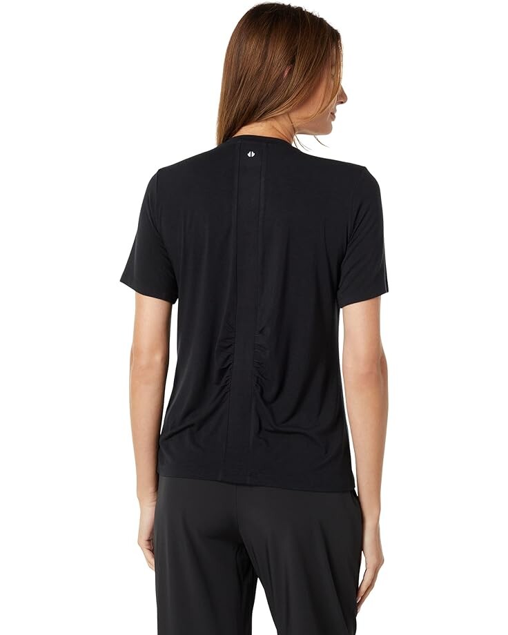 

Футболка THRIVE SOCIETE Ruched Back Tee, черный