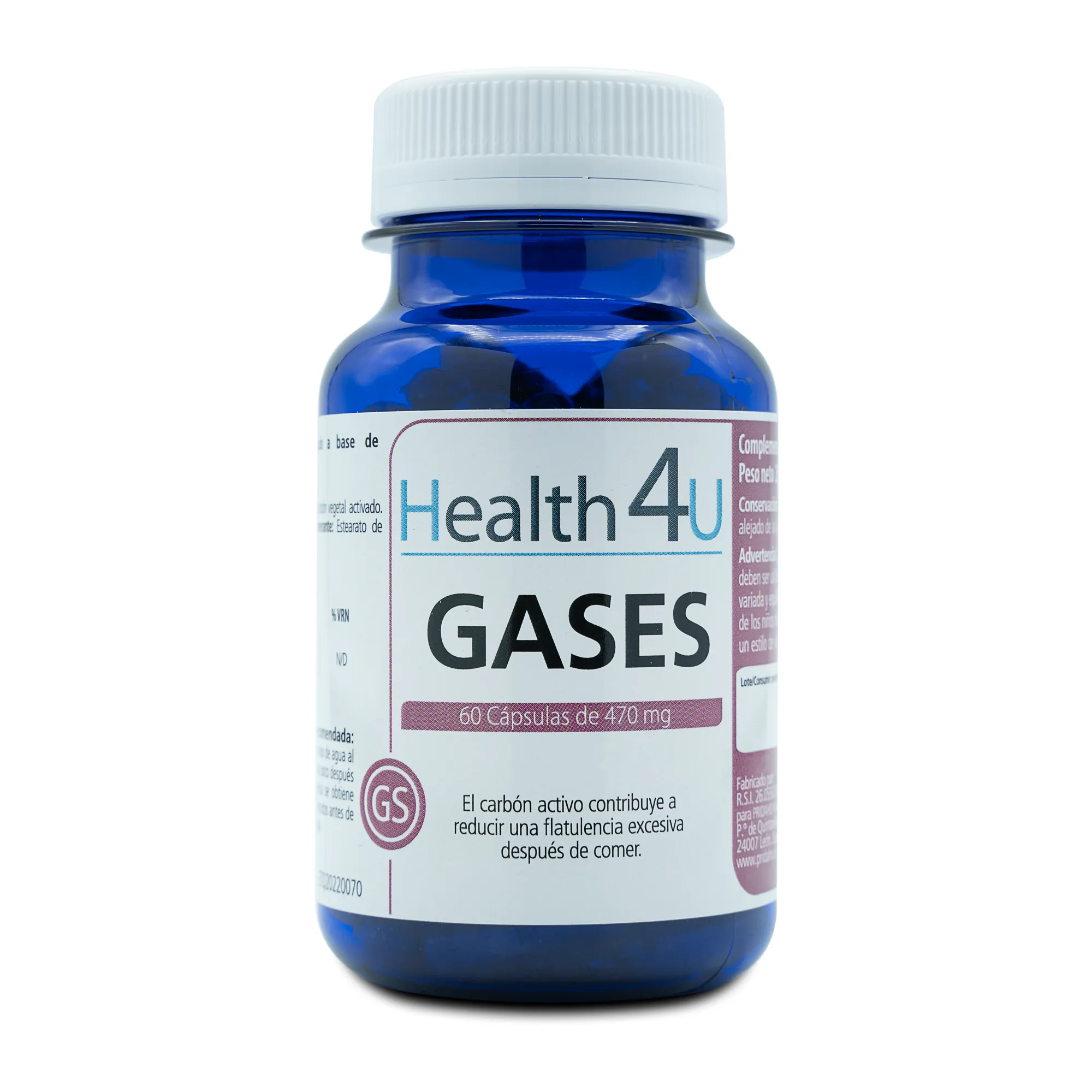 

Помогает бороться с газами Gases H4U, 60 UD