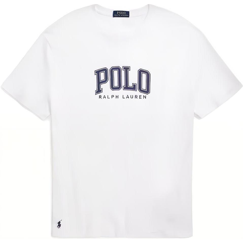 

Футболка с принтом логотипа Polo Ralph Lauren, белый