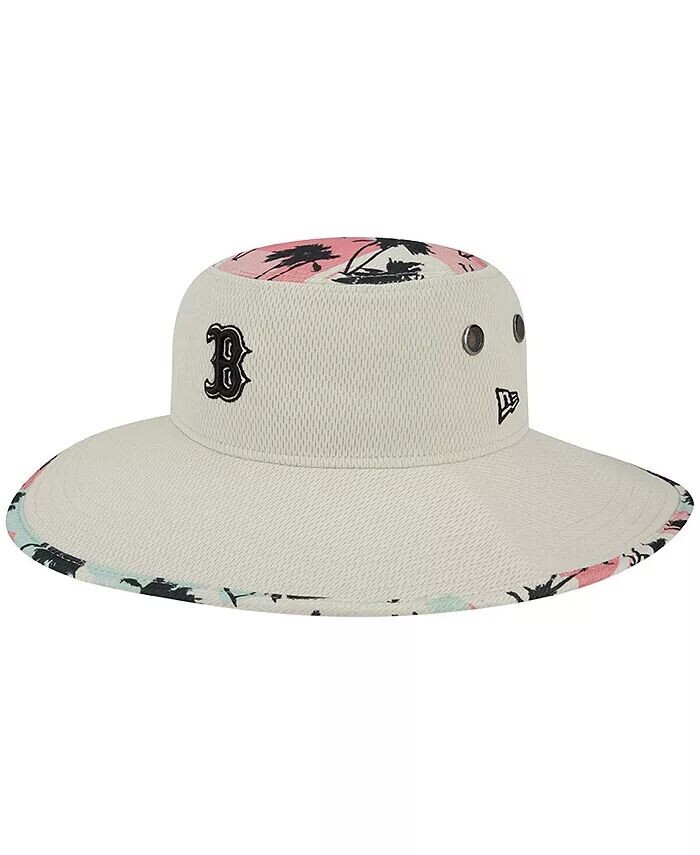 

Мужская пляжная панама в стиле ретро Boston Red Sox Natural Boston Red Sox New Era