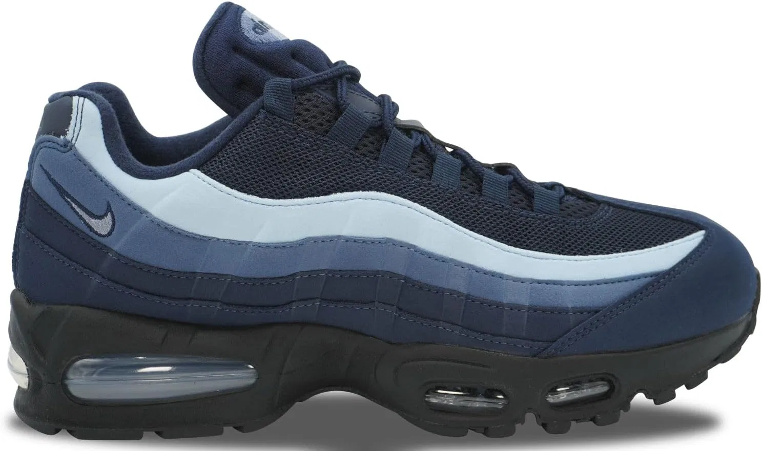 Кроссовки NIKE Air Max 95 OG Big Bubble Obsidian, Blue