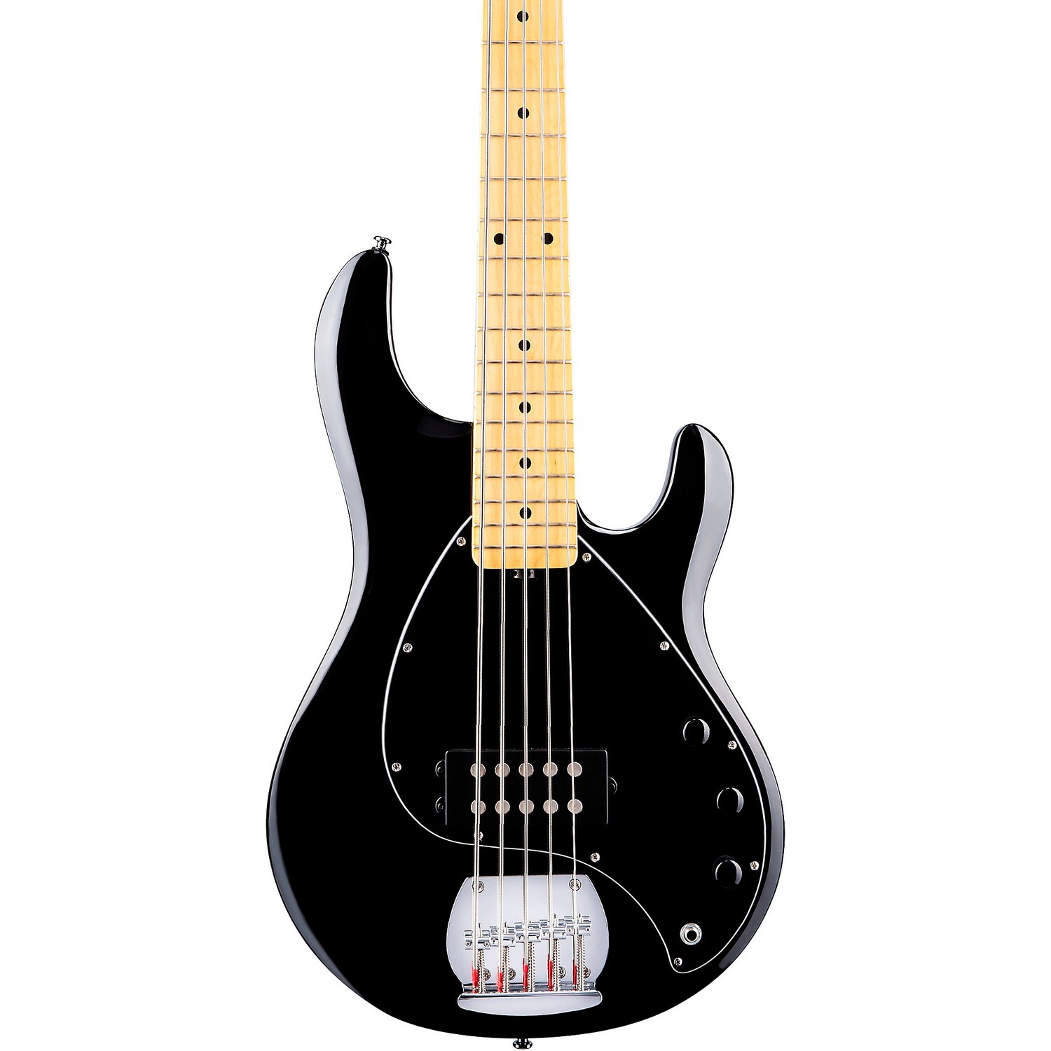 

5-струнная электрическая бас-гитара Sterling by Music Man StingRay Ray5 с кленовой накладкой, черная