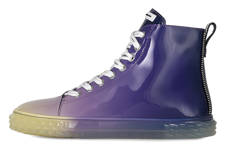 

Градиентные блестящие кроссовки Giuseppe Zanotti, Original Shoe Box Included