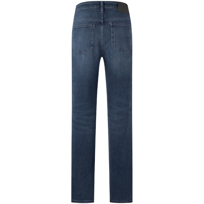 CALVIN KLEIN Jeans Женская синяя футболка 1BJ-Blue — фото 3