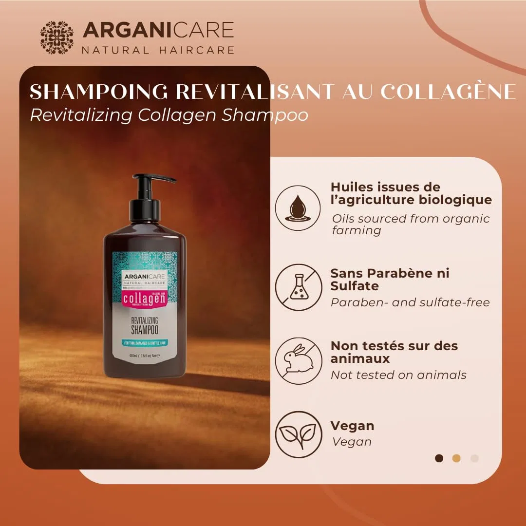Шампунь с аргановым маслом и коллагеном «Argan/Collagen» от Arganicare — фото 2