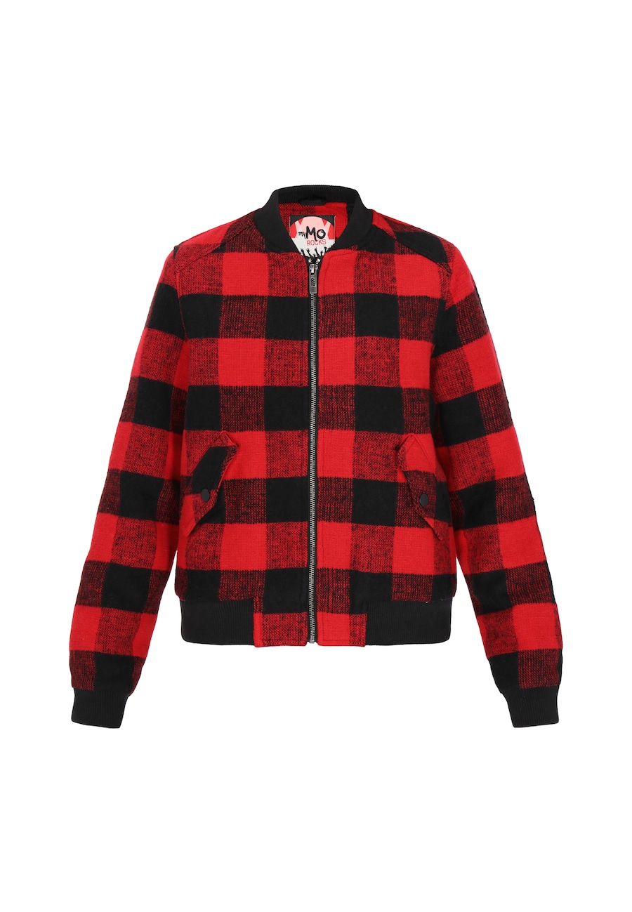 

Куртка межсезонная myMo ROCKS, красный/черный