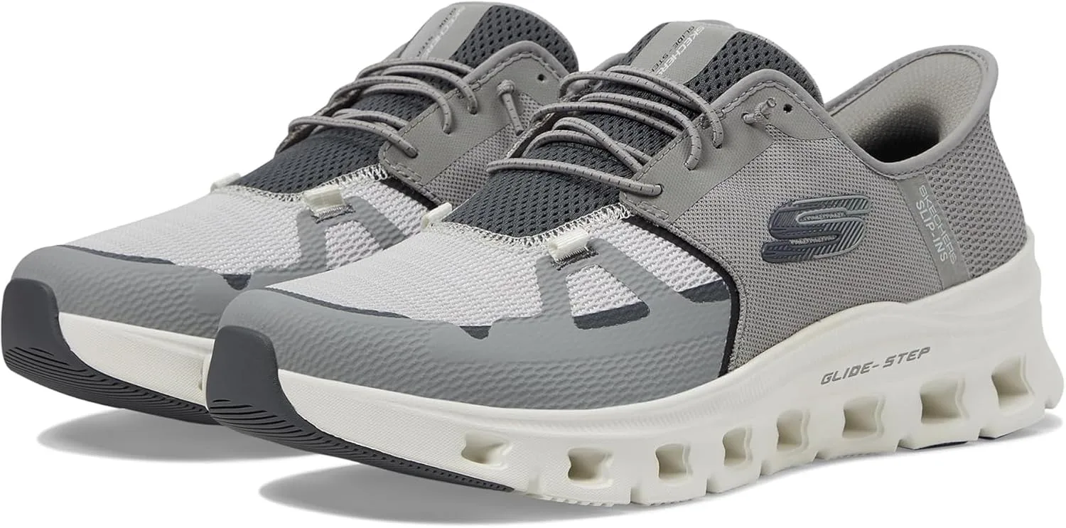Мужские слипоны Skechers Glide Step Pro Sr с амортизацией пятки, обувь для медицинского персонала