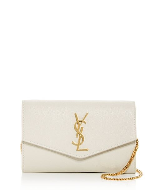 

Кошелек Uptown с цепочкой Saint Laurent, цвет White