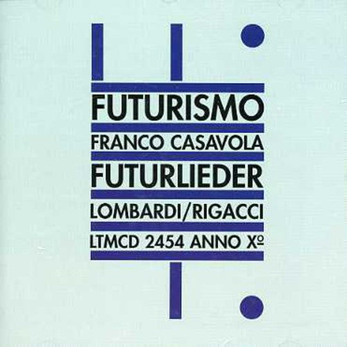 

CD диск Casavola, Franco: Futurlieder