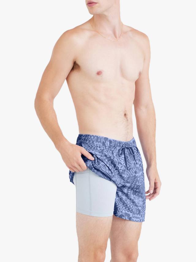 

Плавательные шорты для волейбола oh buoy 2n1 SAXX, цвет Lavender