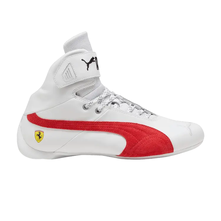 

Кроссовки Scuderia Ferrari x Future Cat Mid 'White Rosso Corsa', белый