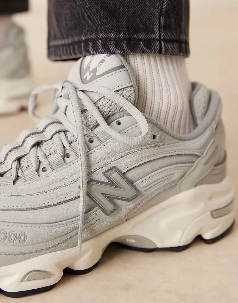 Унисекс кроссовки New Balance M1000 серого цвета — фото 4