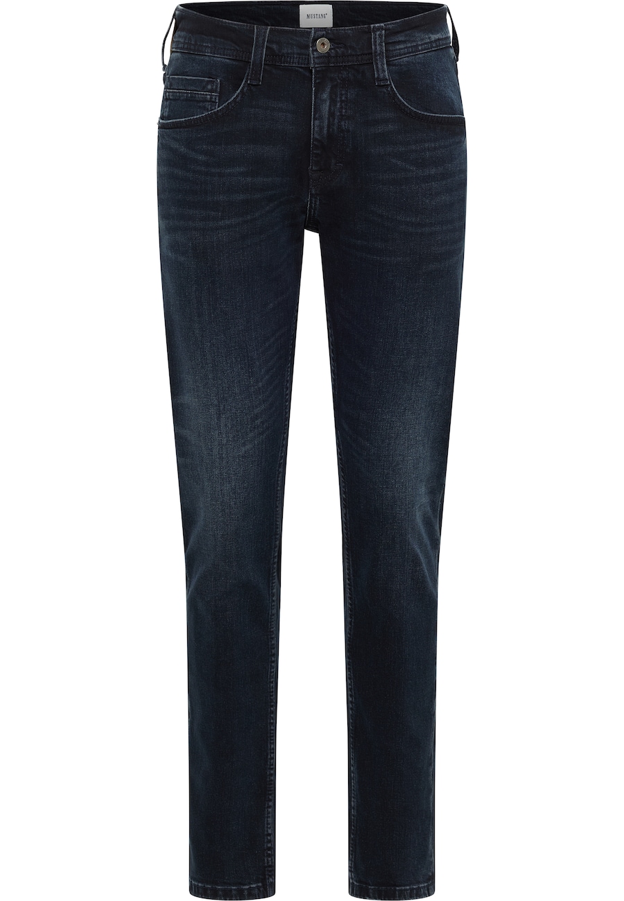

Узкие джинсы MUSTANG, темно-синий