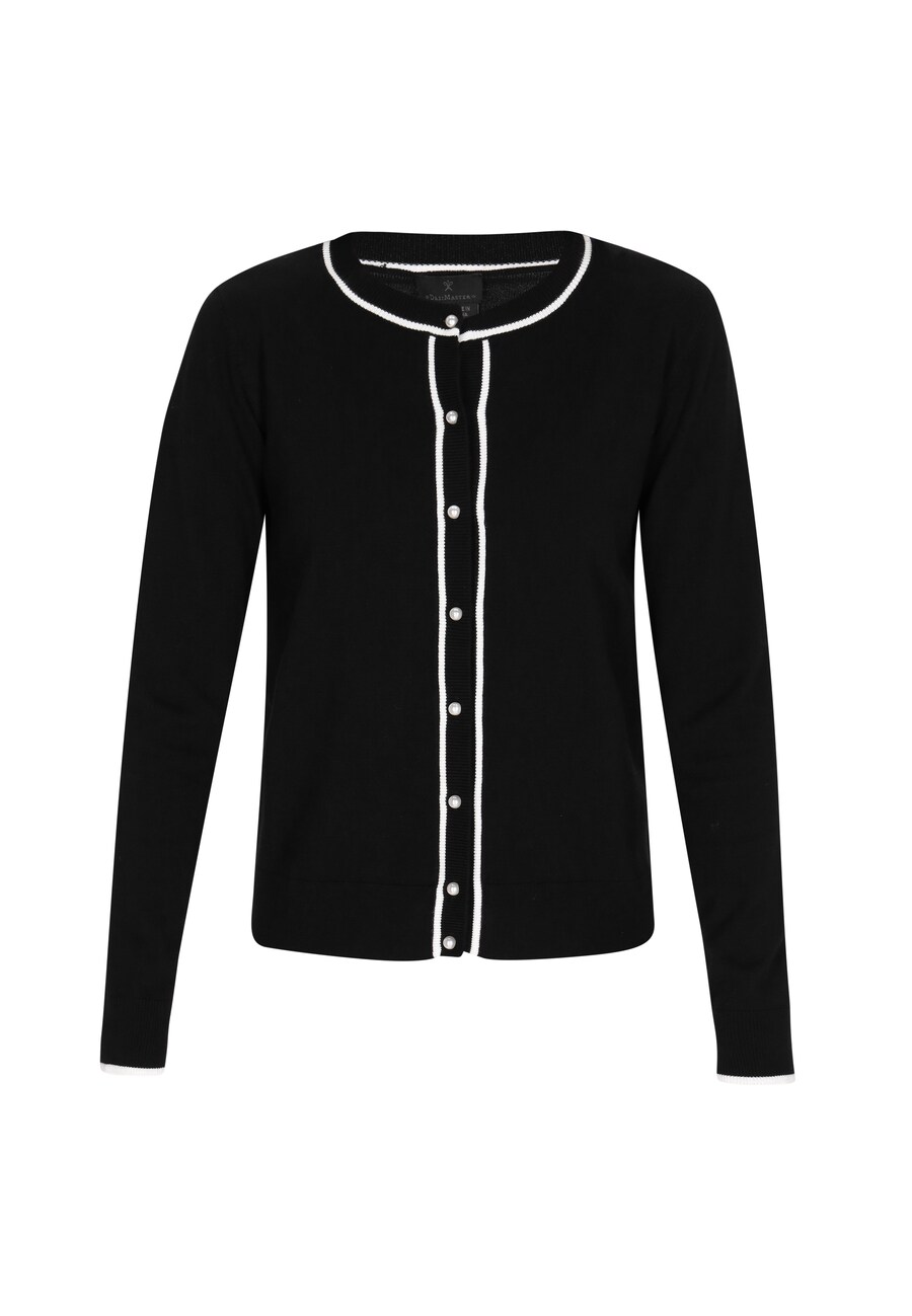 

Вязаный кардиган DreiMaster Klassik Classic Look, черный