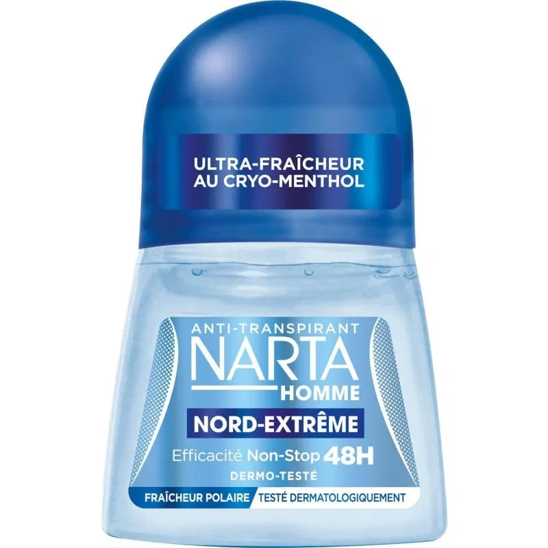 Мужской шариковый дезодорант Narta Nord Extreme, 4 x 50 мл Narta