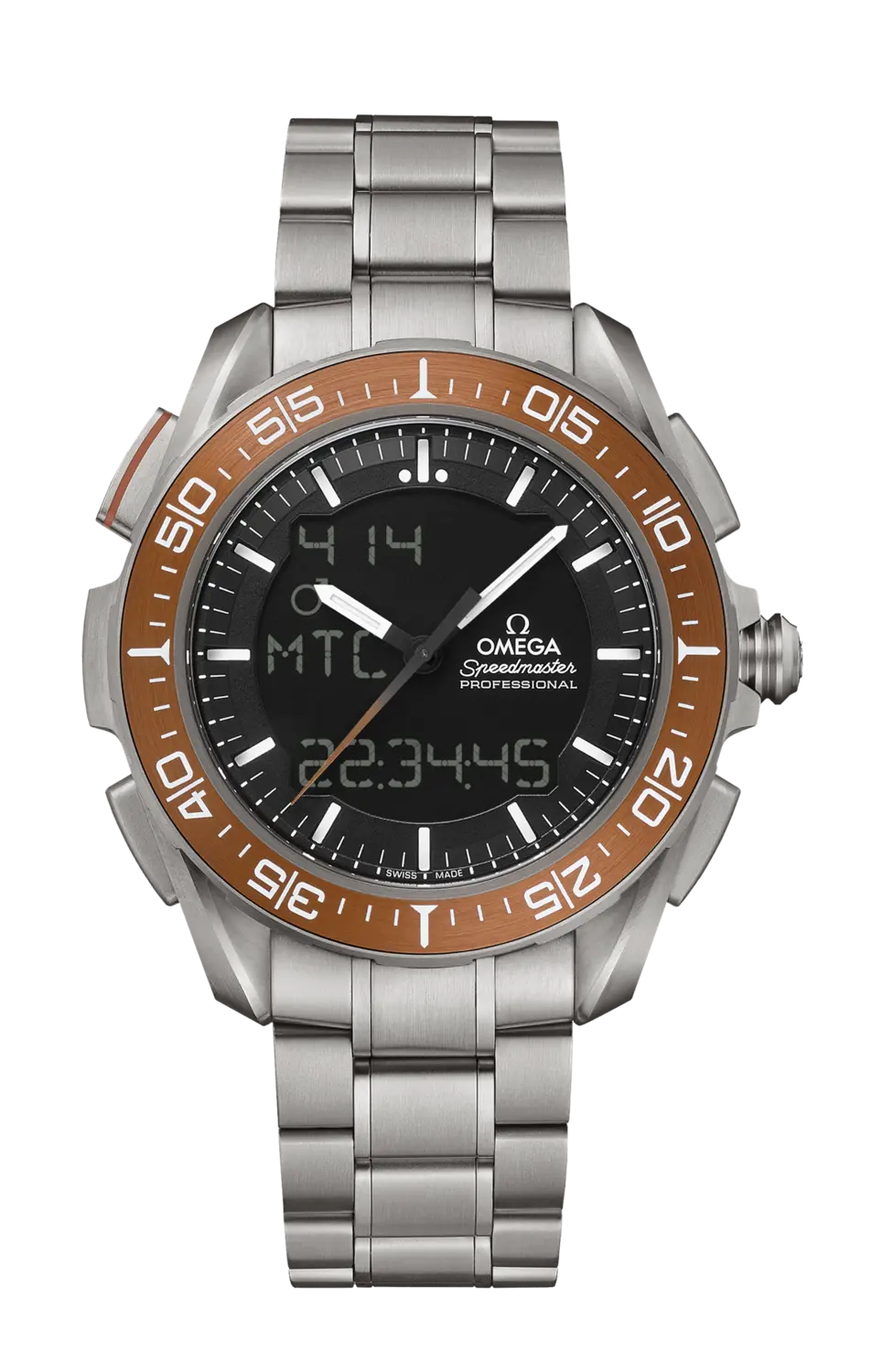 

Часы speedmaster x‑33 marstimer chronograph 45 мм Omega