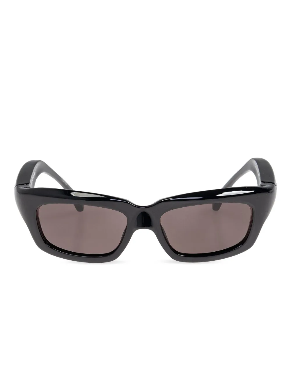 

Солнцезащитные очки в прямоугольной оправе Balenciaga Eyewear, черный