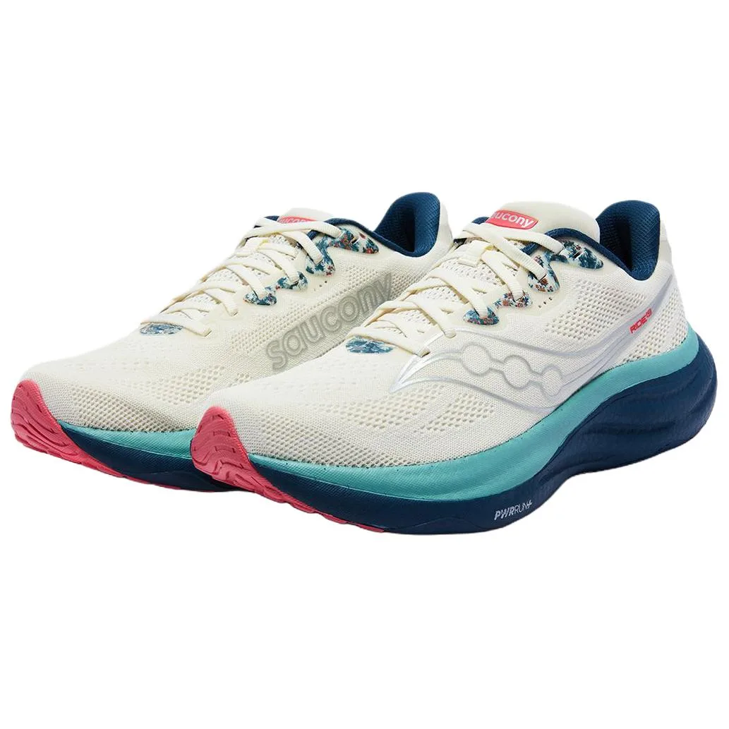 Saucony Ride Yushuai 19 Training City Commuting Running Shoes мужские бежевые — фото 4