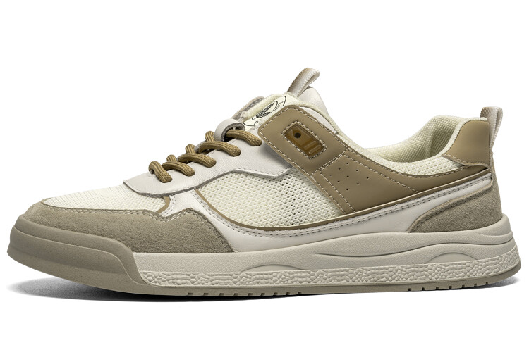 

Кеды мужские, обувь для скейтбординга низкая Leaveland, цвет White/Khaki
