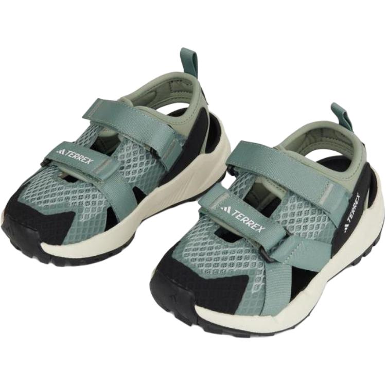 Детские сандалии Terrex Hydroterra для детей от 3 до 7 лет Adidas, зеленый — фото 4
