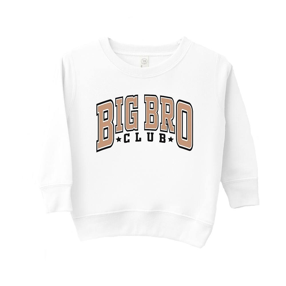 

Толстовка с рисунком для малышей Big Bro Club Stars The Juniper Shop, белый