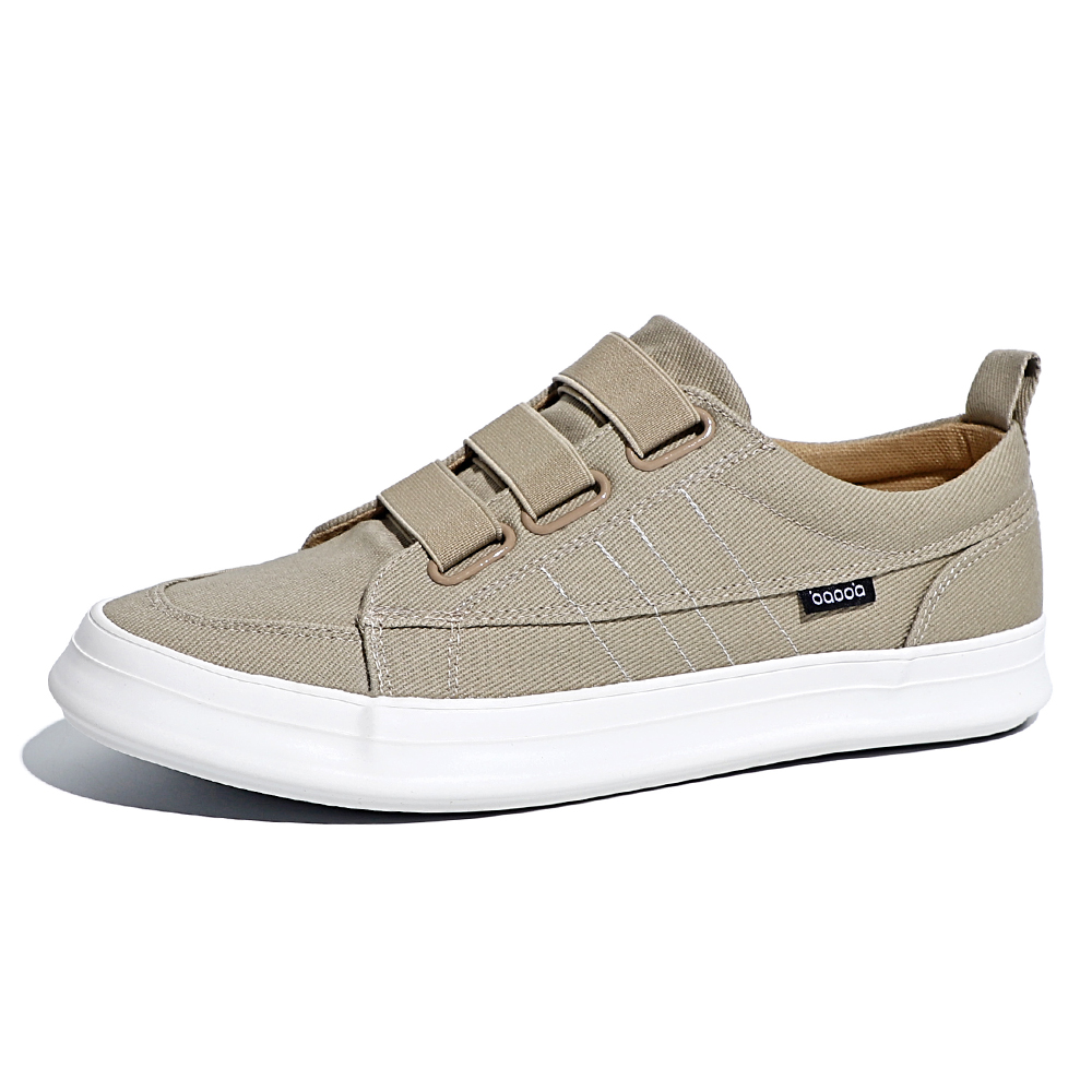 

Baoda Мужские устойчивые к истиранию низкие кеды из хлопка - хаки, цвет Khaki