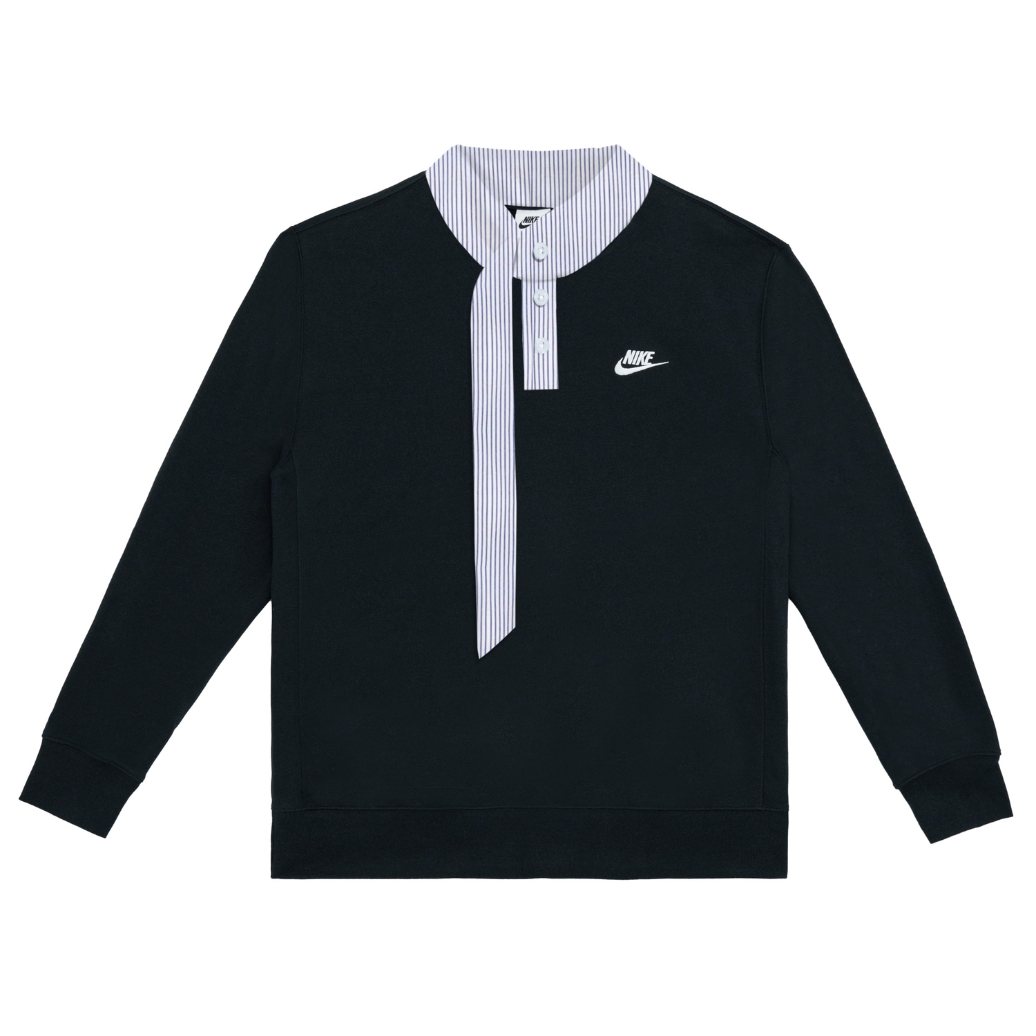 

Унисекс поло черное Nike, черный